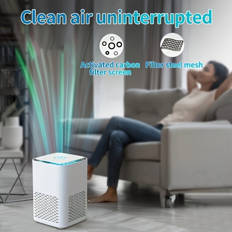 Desktop Air Purifier with H13 HEPA Filter