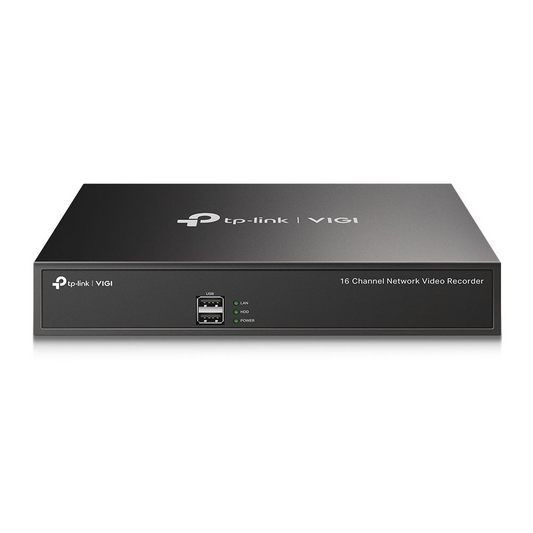 TP-Link VIGI NVR1016H sistem de înregistrare pentru camere de supraveghere (NVR) Negru (NVR1016H)