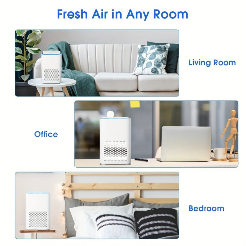 Desktop Air Purifier with H13 HEPA Filter