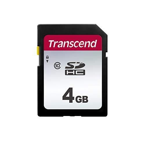 TRANSCEND TS4GSDC300S card Transcend SDHC SDC300S 4GB (TS4GSDC300S)