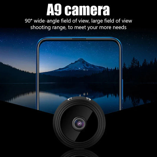 Mini caméra de sécurité sans fil WiFi 1080p-1